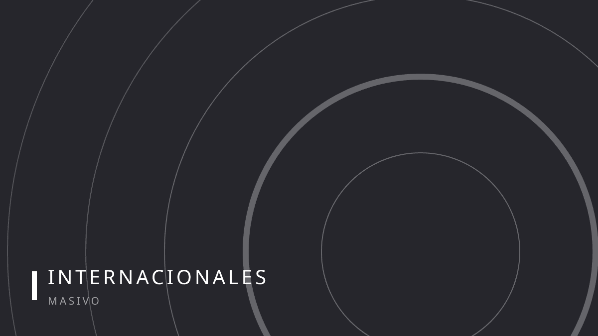 Portada de la sección Internacionales