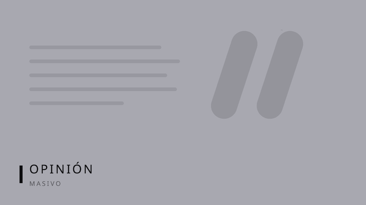 Portada de la sección Opinión